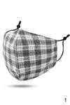 Plaid face mask