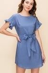 Tie front dress
