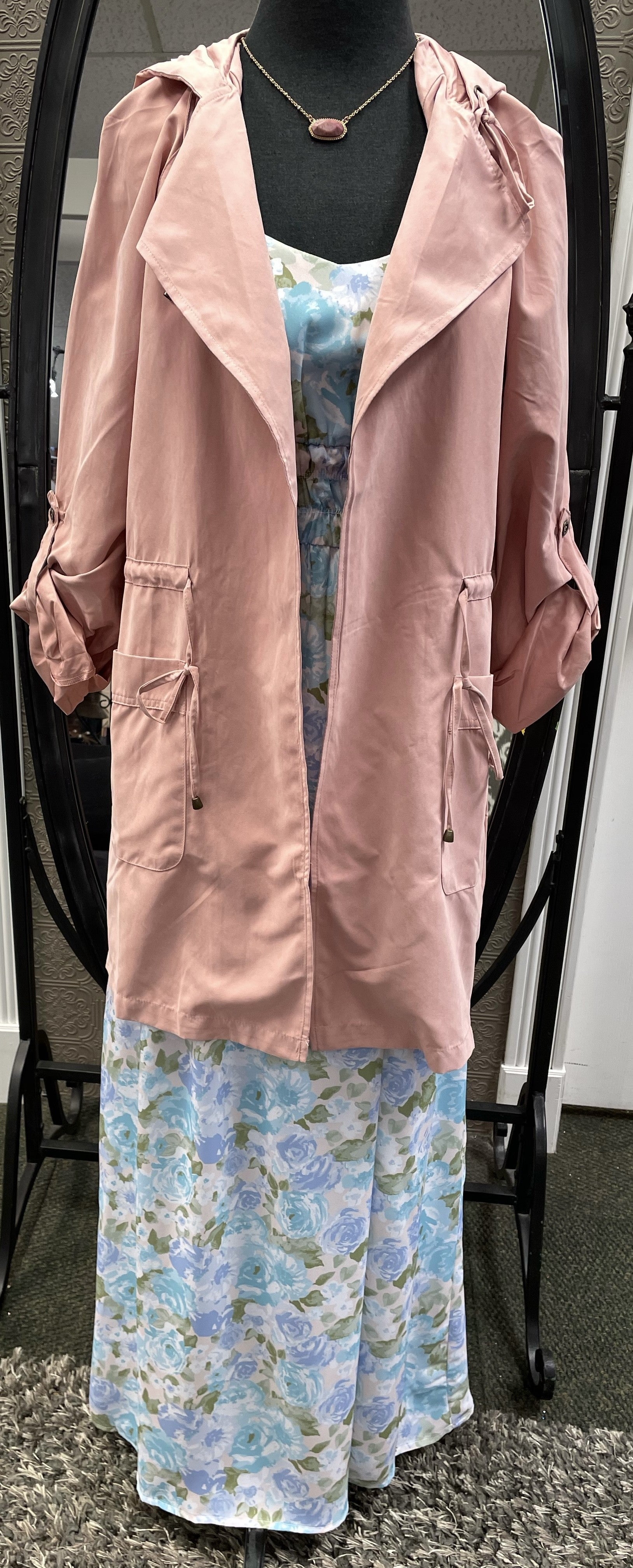 Oversized Hooded Coat