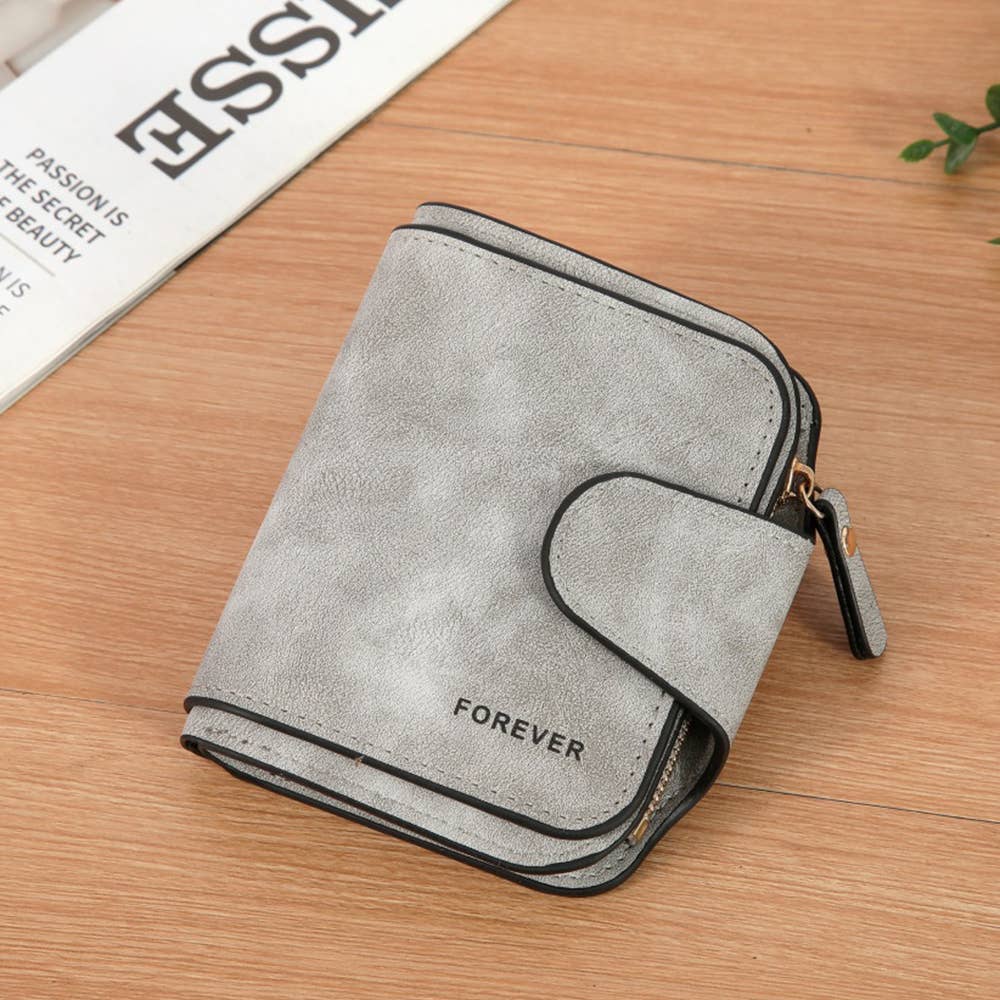 Short Card Wallet and Zero Wallet: Black