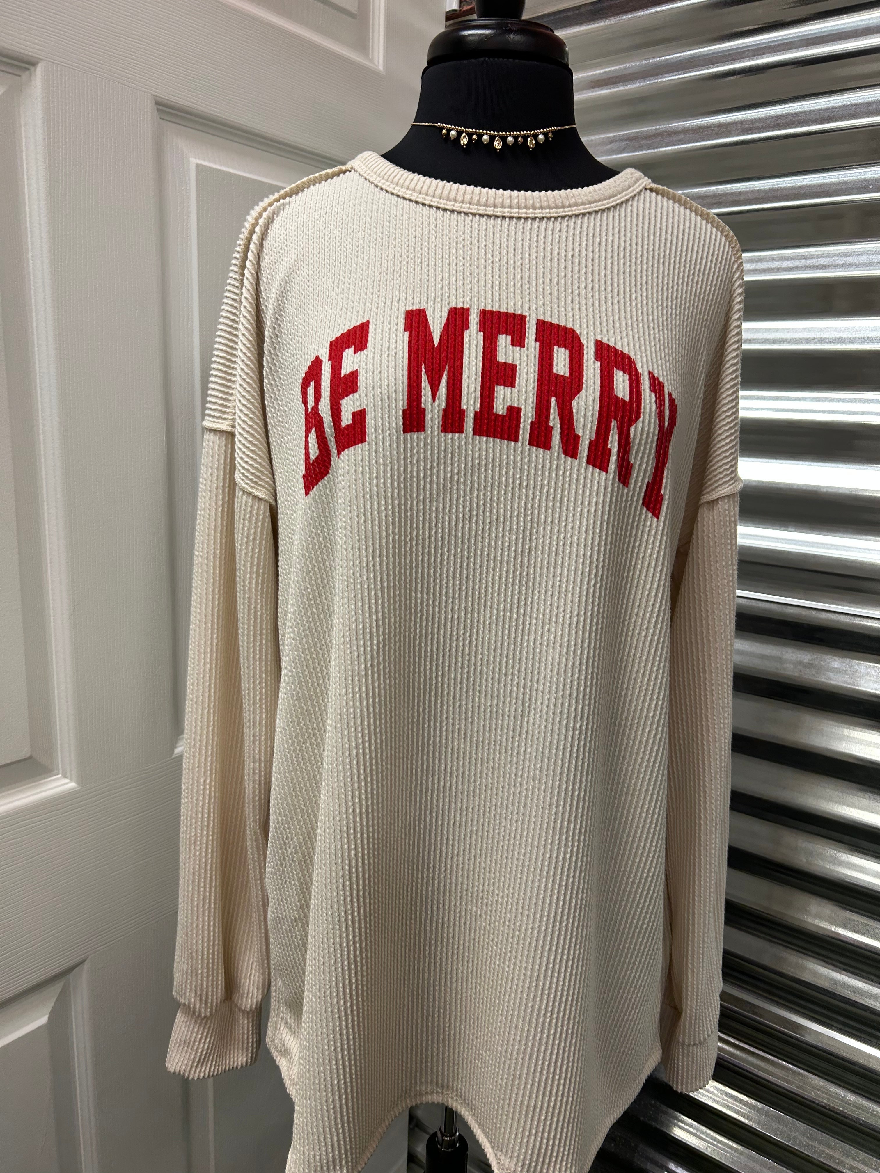 Be Merry Pullover