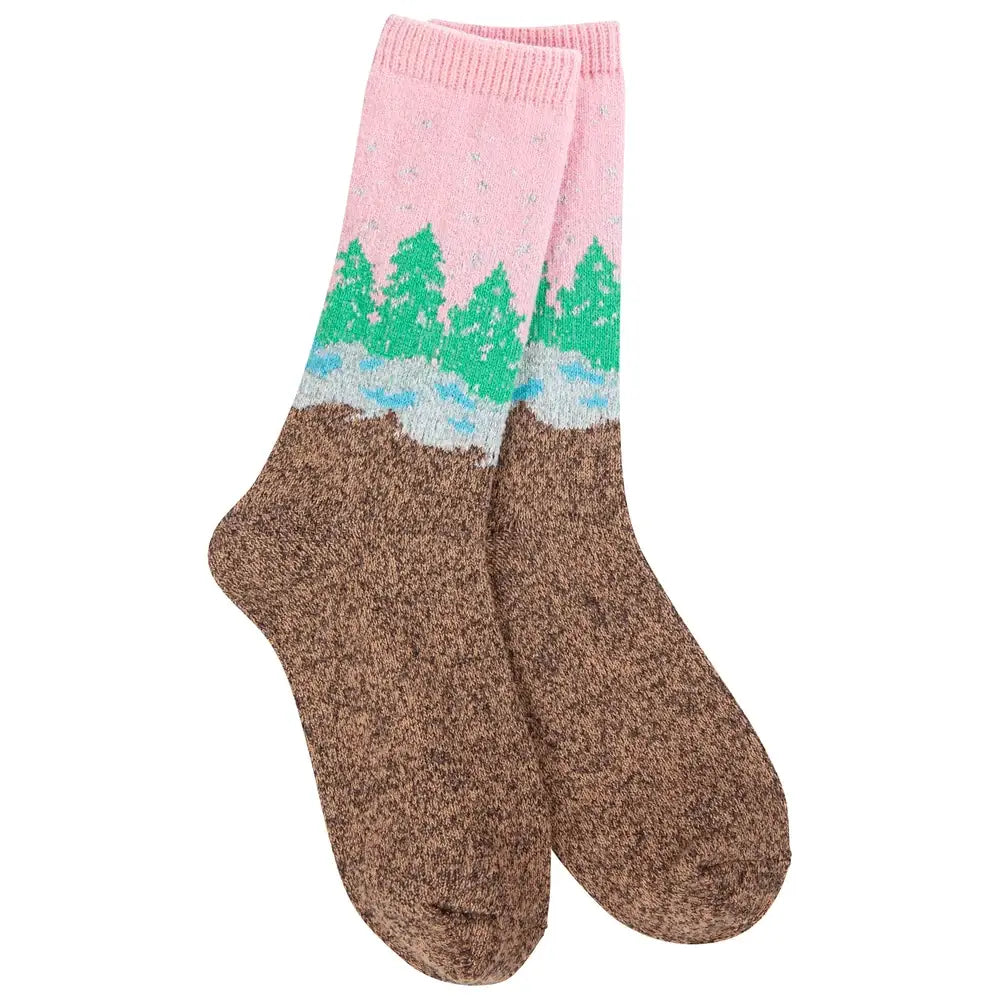 Wonderland Forest Mini Crew Pink