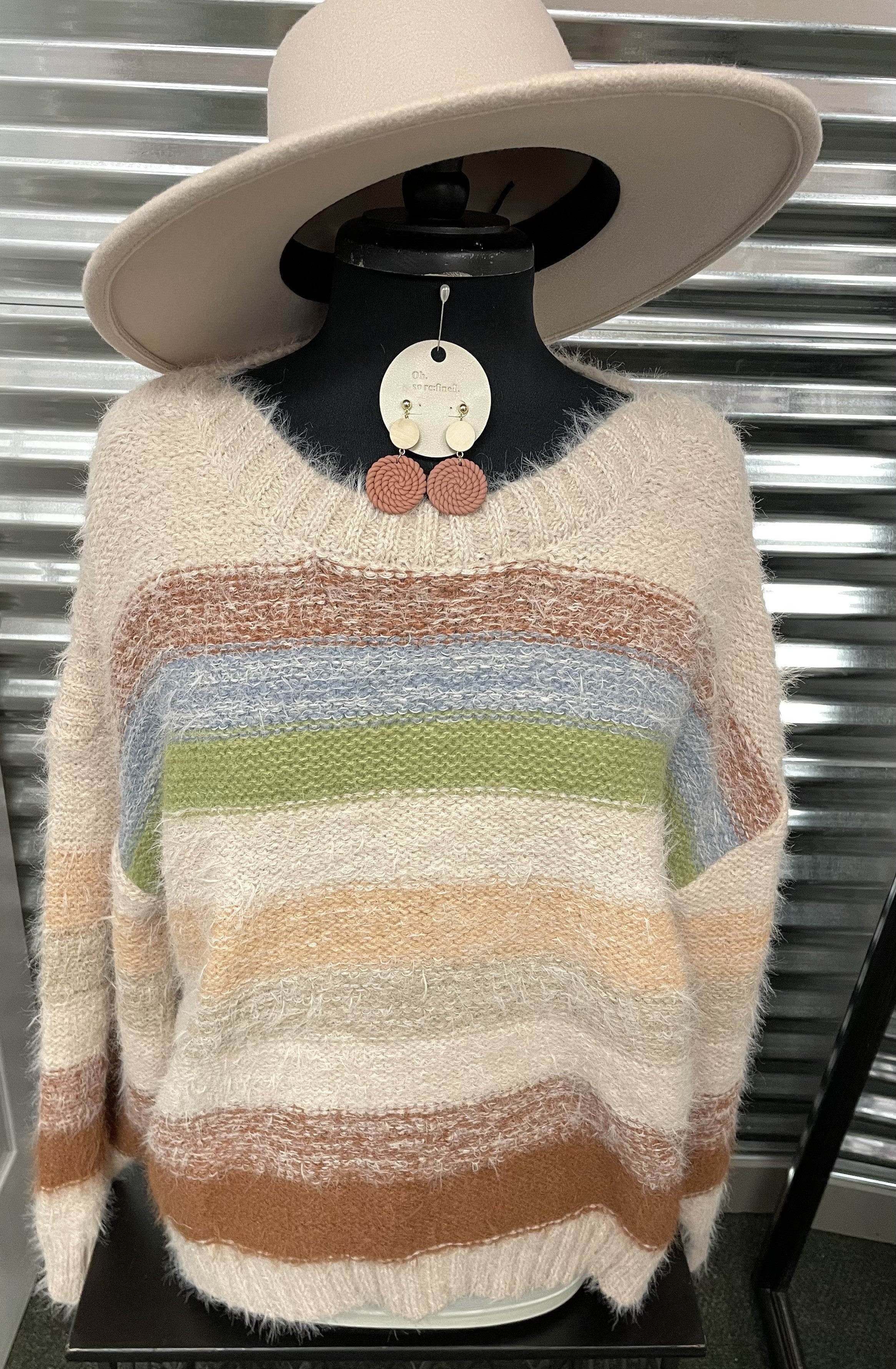 Multi-stripe Sweater