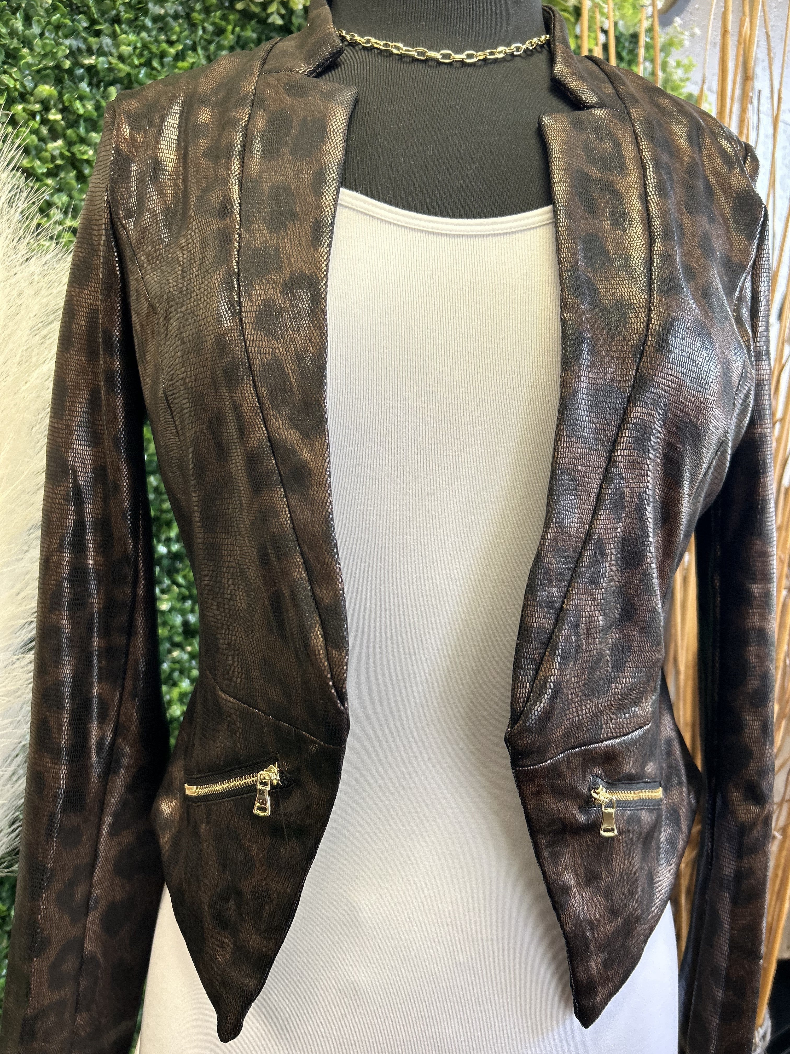 Leopard Print Jacket