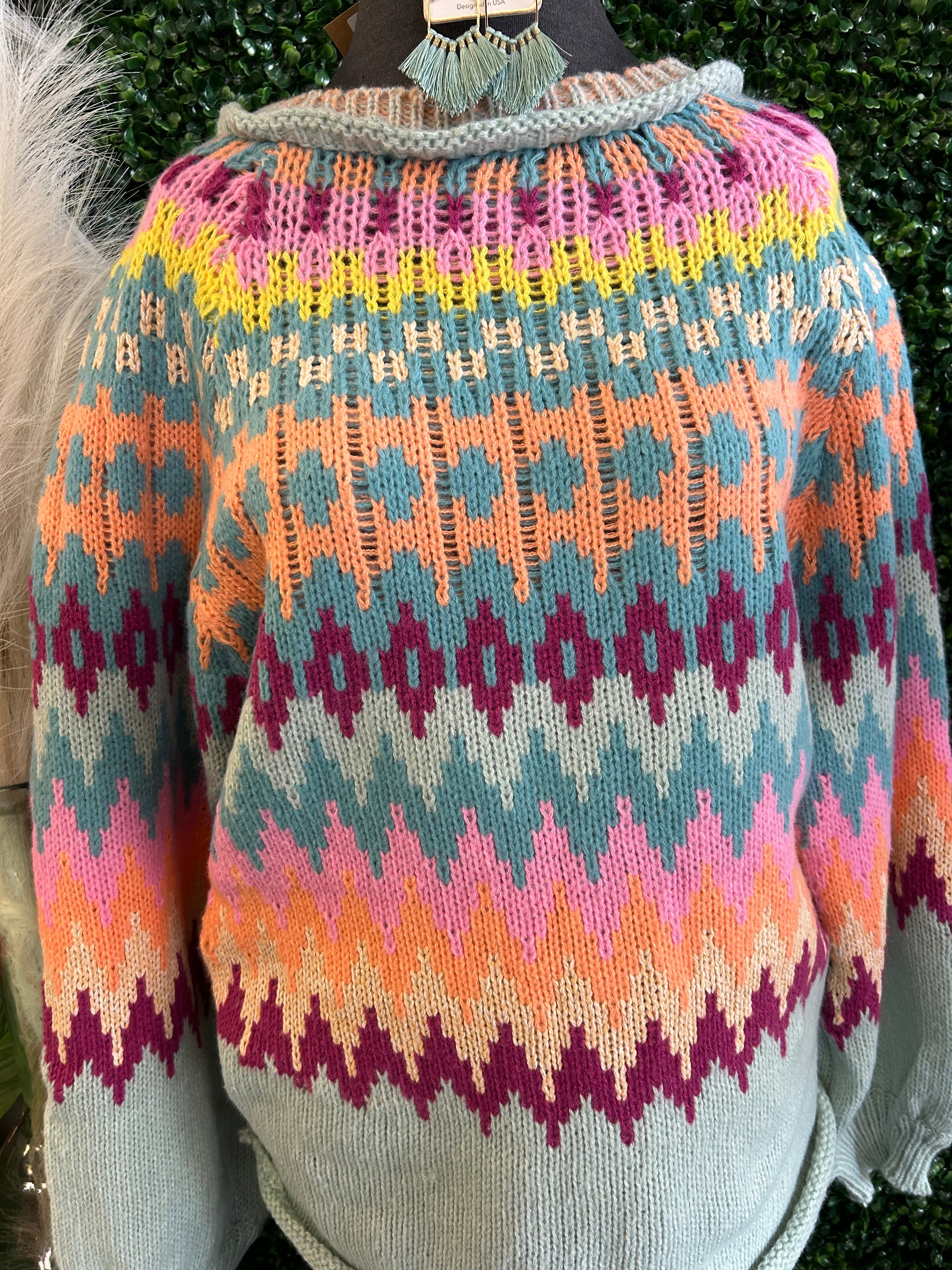 Oversize Knit Pullover