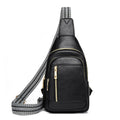 Genevive Sling Crossbody: Black