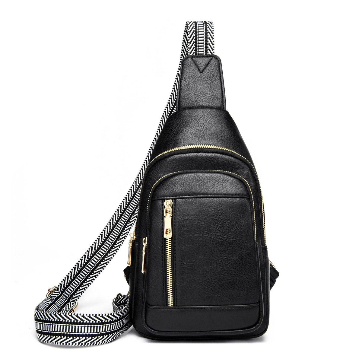 Genevive Sling Crossbody: Cognac