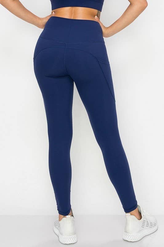 Black Buttery Soft Leggings with Pockets