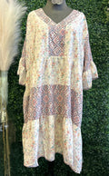 Chic Ruffle Sleeved Dress