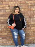 Black/White Lace Tunic