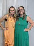 Sleeveless Knee Length Dress
