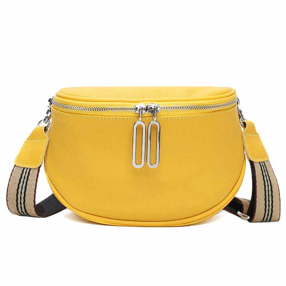Fashionable Casual Shoulder Crossbody Bag: Black