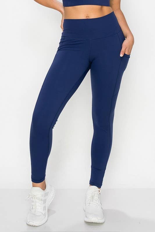 Black Buttery Soft Leggings with Pockets