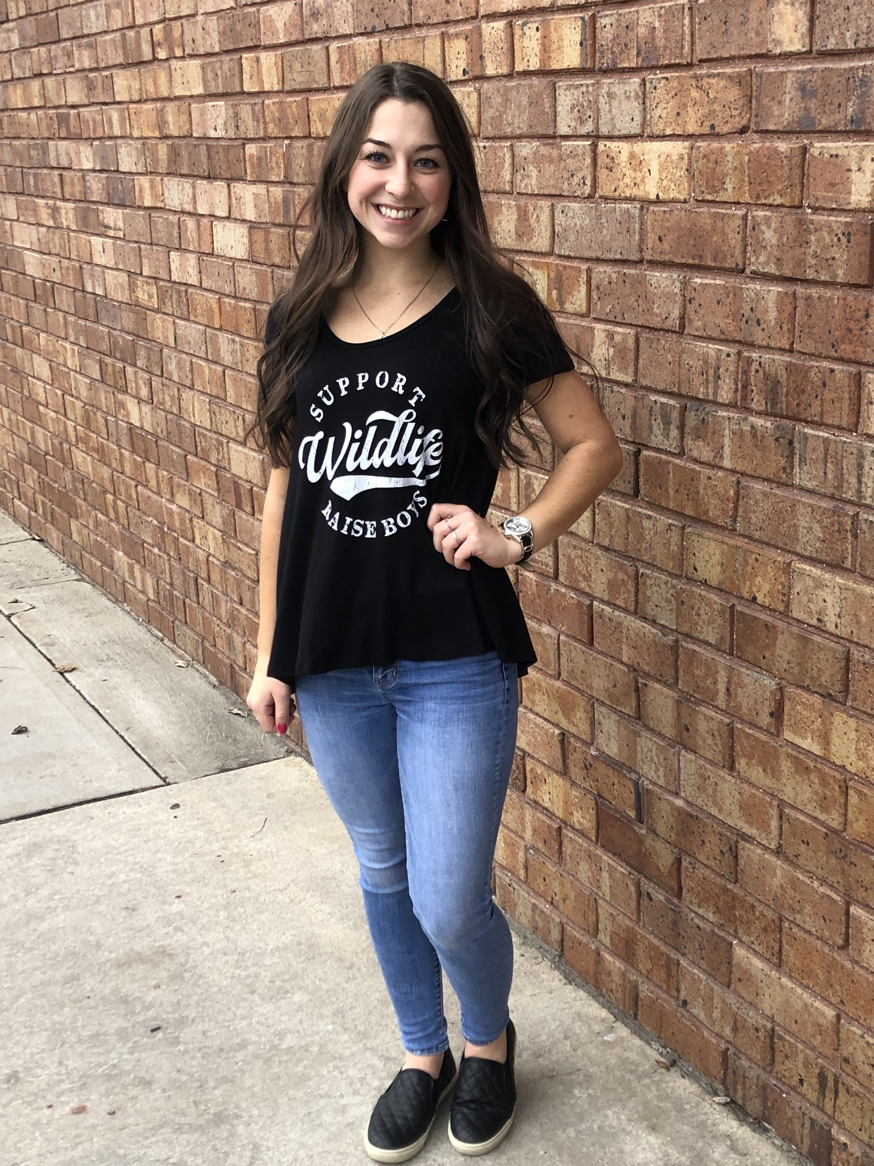 Support Wildlife Raise Boys T-Shirt