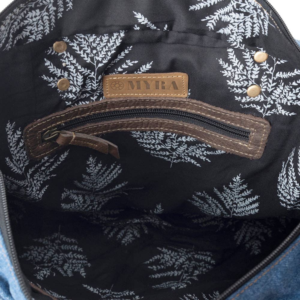 Ashley Adventure Tote Bag: Denim