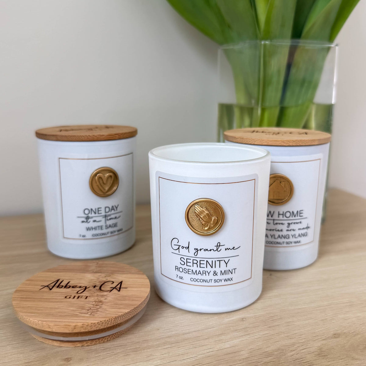 Scentspirations Candles: Serenity - Rosemary & Mint