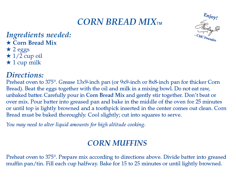 Corn Bread Mix
