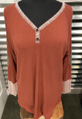 Henley w/ Elbow Packets