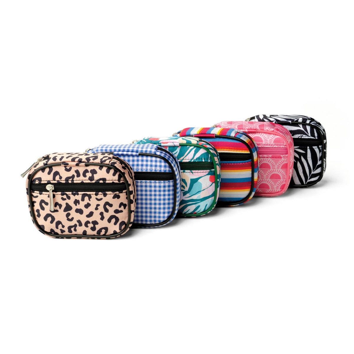 Wellness Keeper Zippered Pill & Vitamin Case Open Stock: Riviera