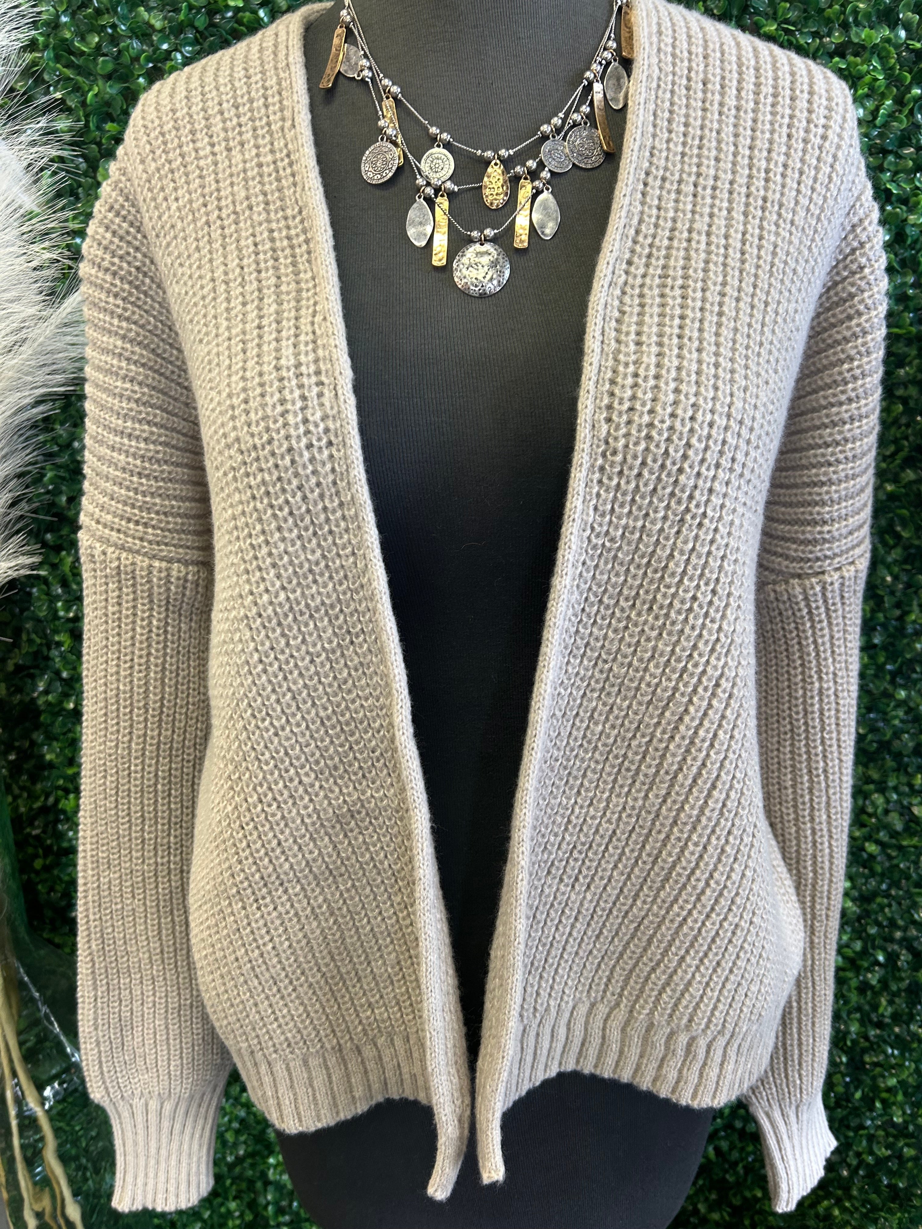 Knit Waisted Sweater