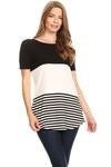 Color block tunic