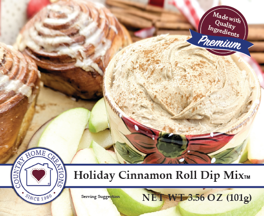 Holiday Cinnamon Roll Dip Mix - NEW RELEASE
