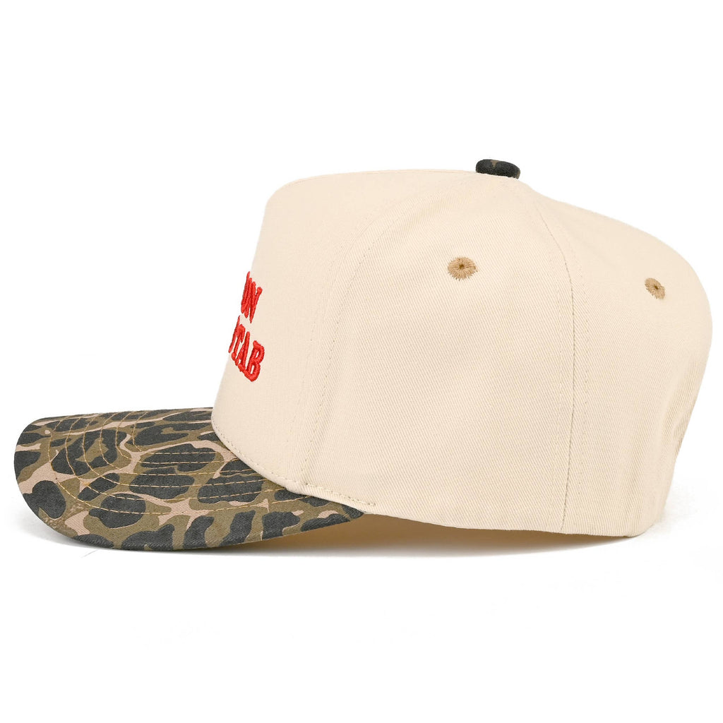 C.C Junior PUT IT ON MY DAD'S TAB Two Tone Snapback Cap: Hot Pink