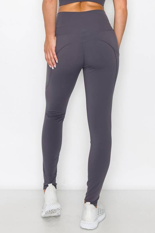 Black Buttery Soft Leggings with Pockets