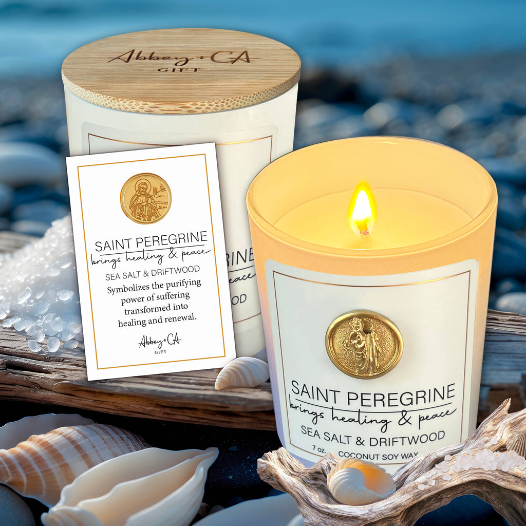 Saint Scentspirations Candles: Saint Michael - Eucalyptus & Mint