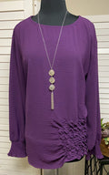 Smocked Waist Blouse