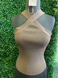 Halterneck RibbedTop
