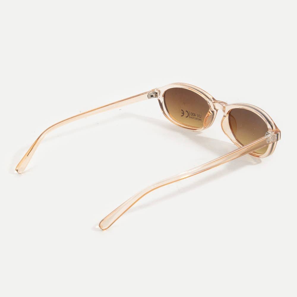 Oval Lens Tortoise Frame Sunglasses Set: ASSORTED