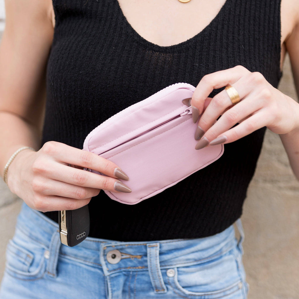 Journey Clippable ID Wallet Pouch: Mocha