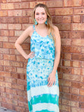 Jade Flow Maxi Dress