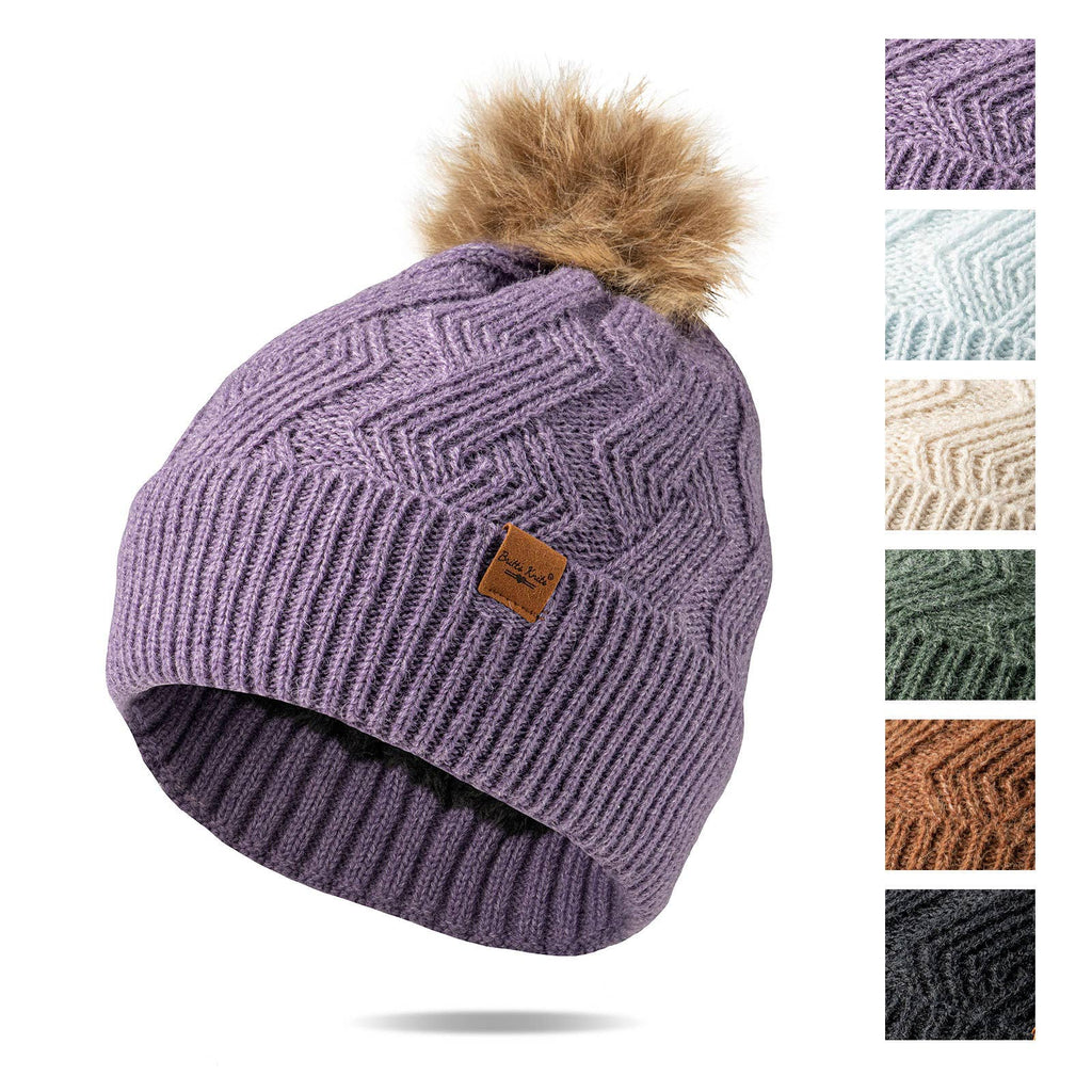 Britt's Knits Mainstay Pom Hat Open Stock: Green