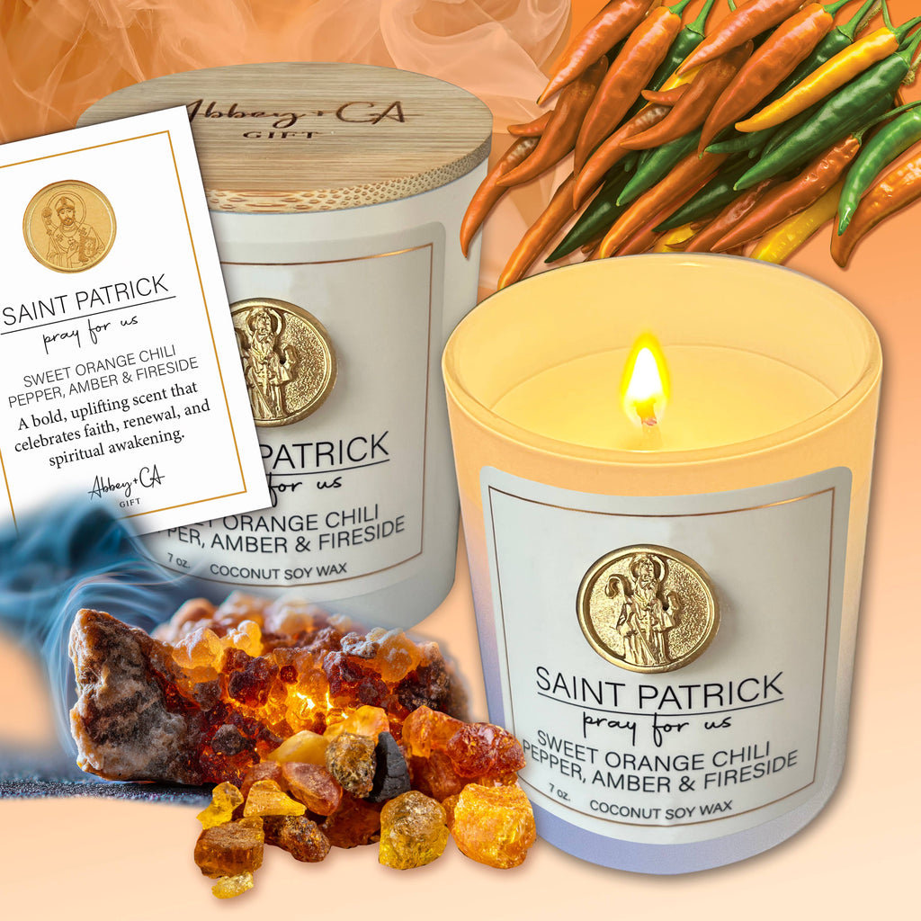 Saint Scentspirations Candles: Saint Michael - Eucalyptus & Mint