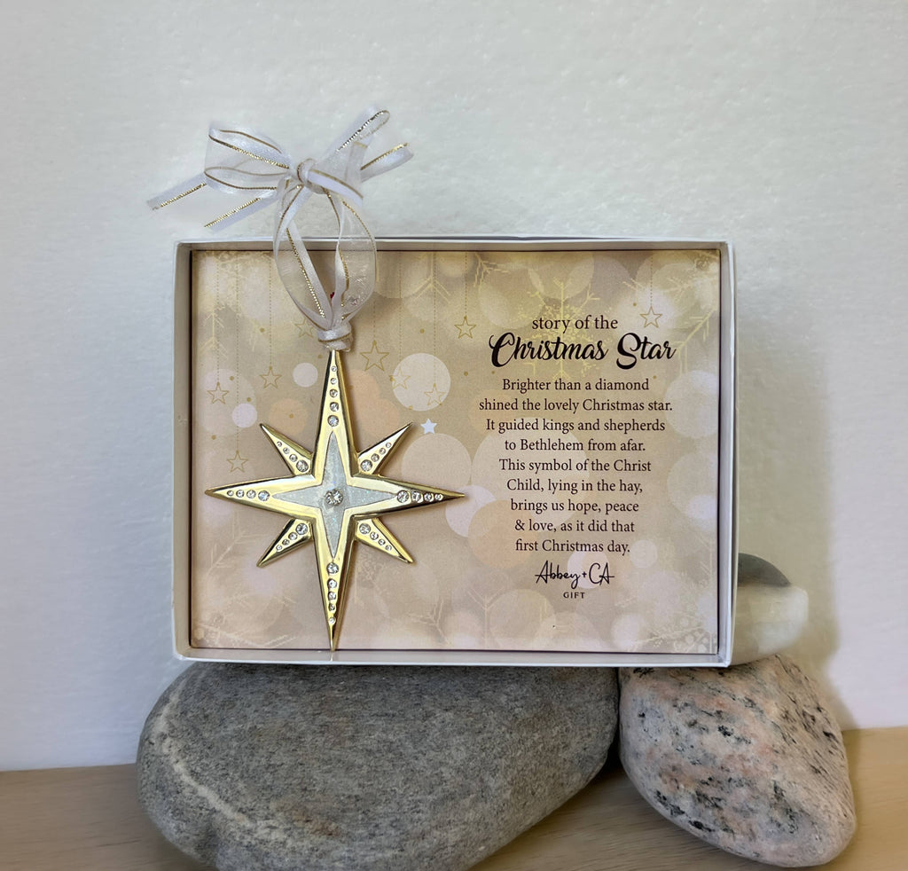 Christmas Star Story Ornament