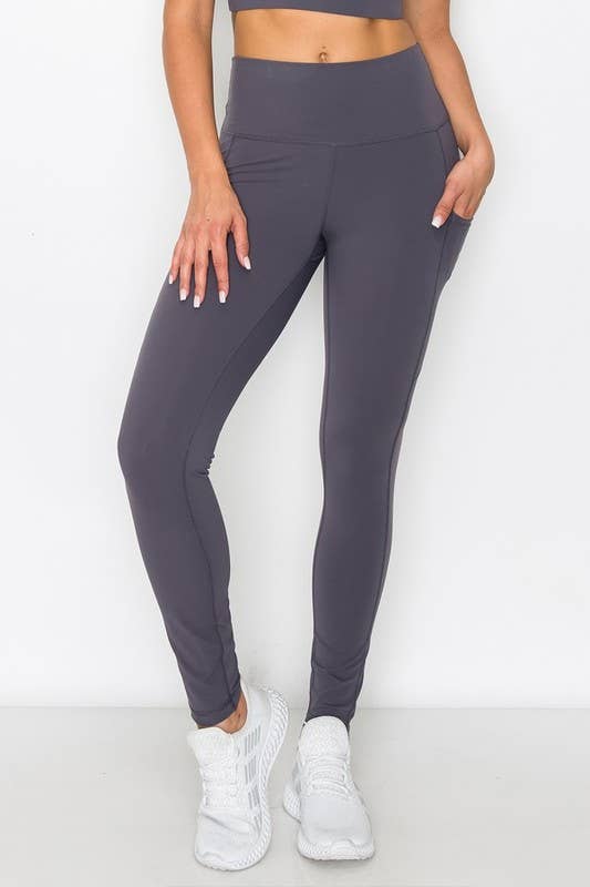 Black Buttery Soft Leggings with Pockets