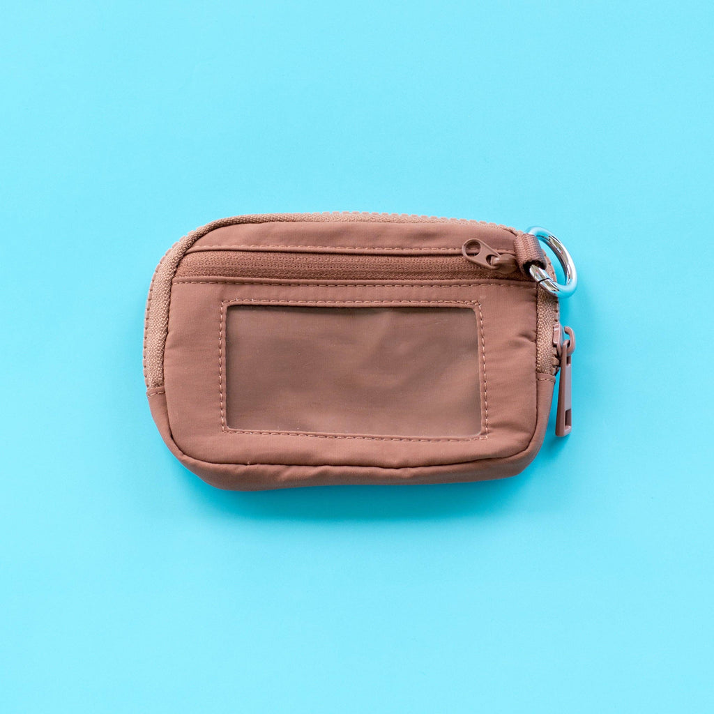Journey Clippable ID Wallet Pouch: Mocha