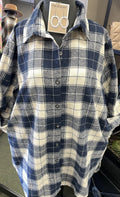 Check Flannel Shirt/Dress