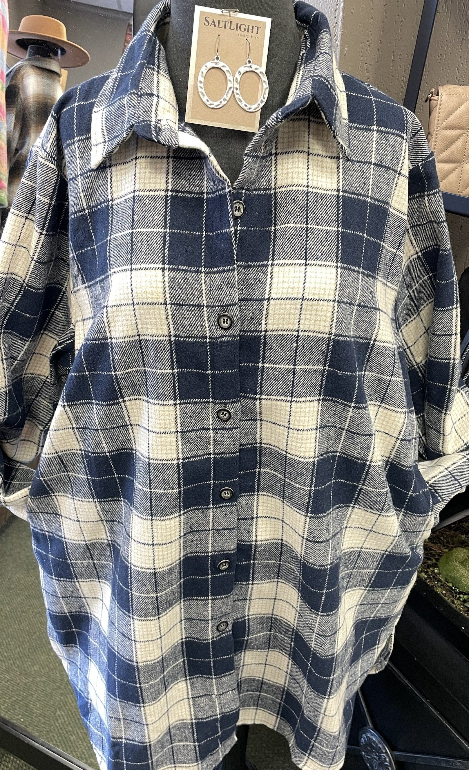 Check Flannel Shirt/Dress