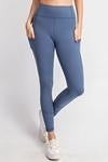 Full Length Yoga Pants -Wide Waist Band with Pockets