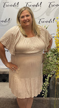Boho Tiered Babydoll Midi Dress