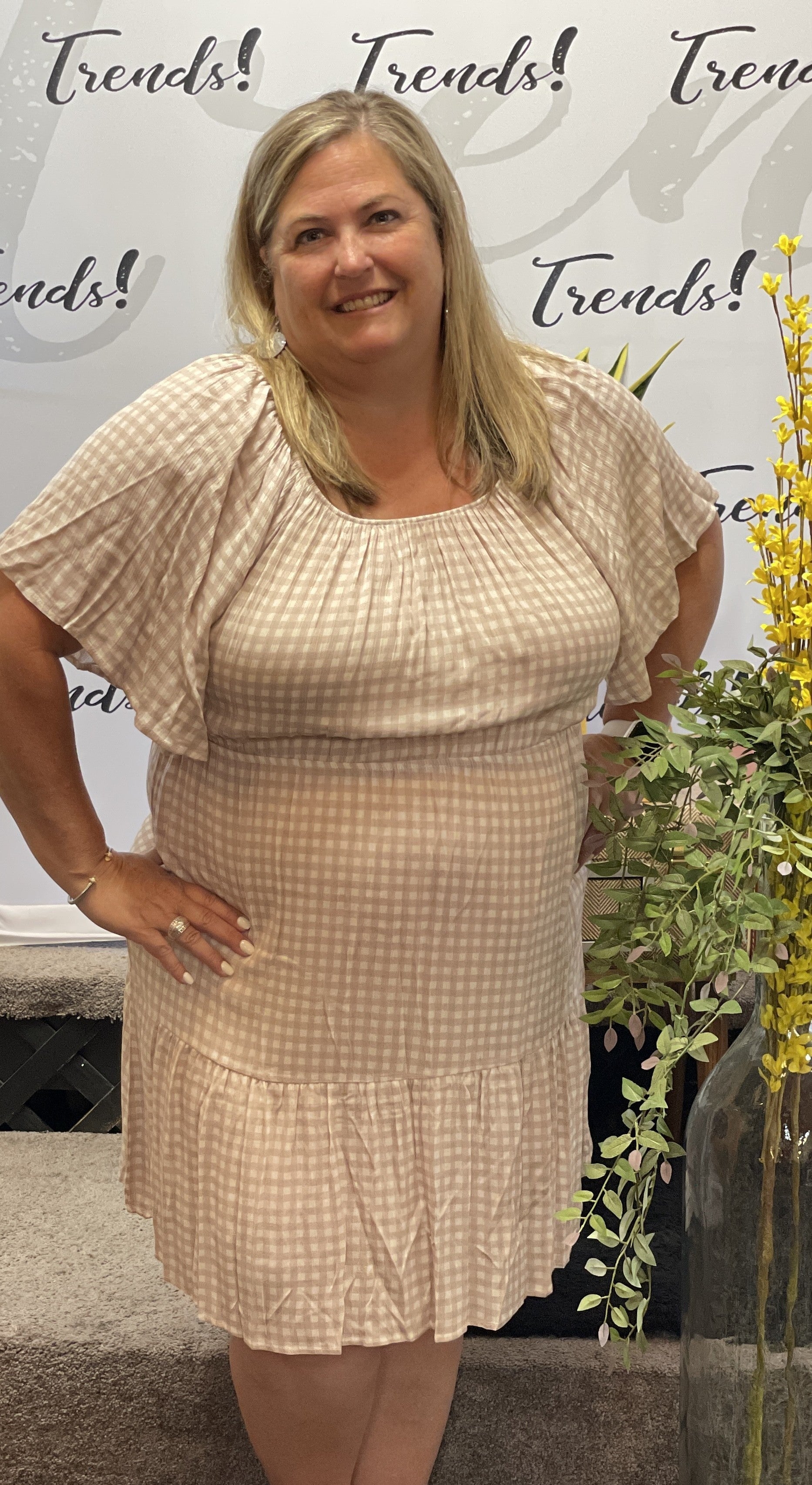 Boho Tiered Babydoll Midi Dress