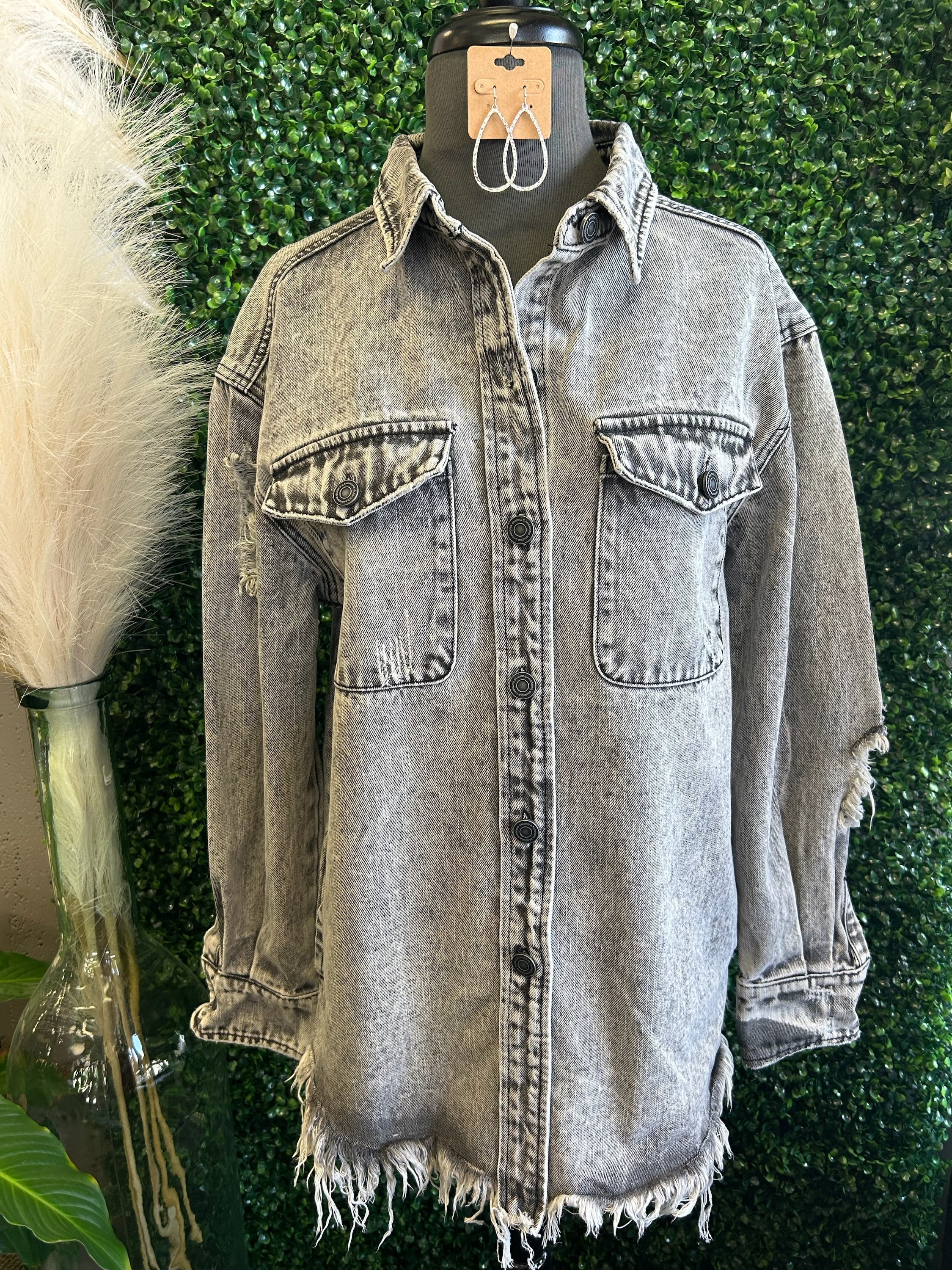 Washed Denim Jacket