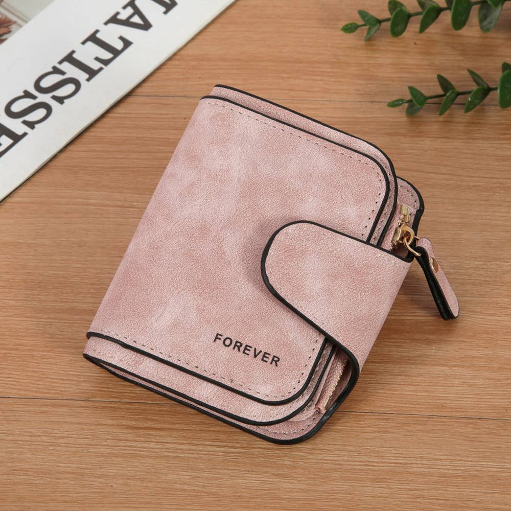Short Card Wallet and Zero Wallet: Black