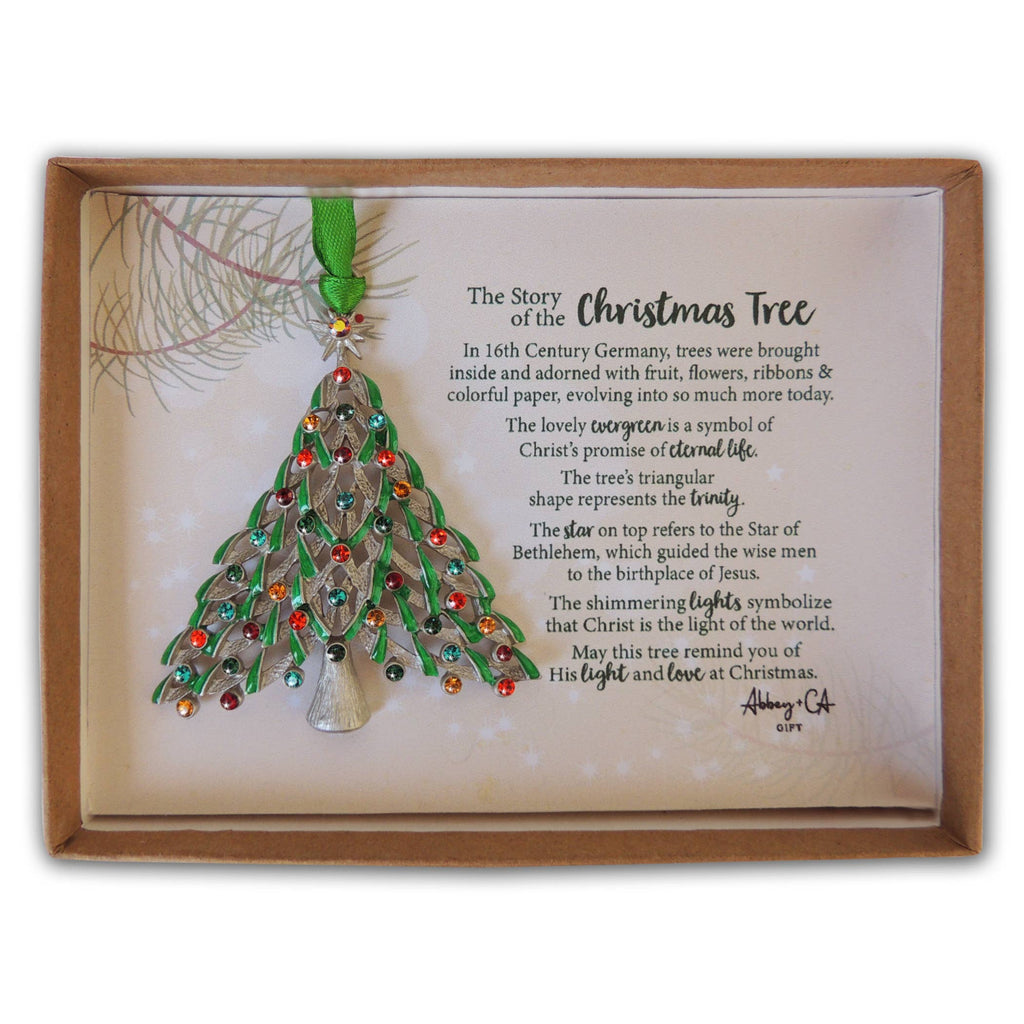 Christmas Tree Story Ornament