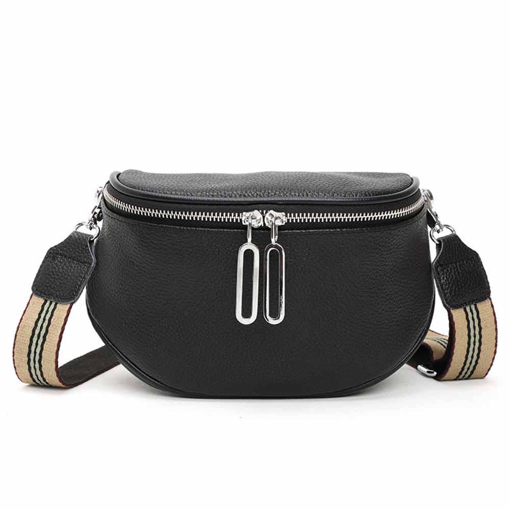 Fashionable Casual Shoulder Crossbody Bag: Red