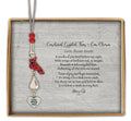 Cardinal Crystal Tear Car Charm