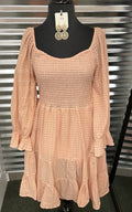 Smocked Tiered Dress